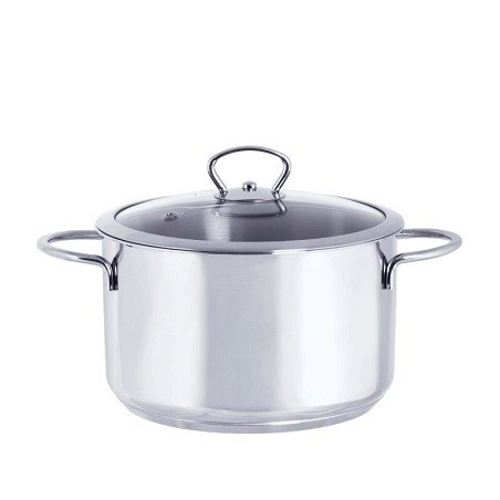 METALAC INOX POSUDA DUBOKA KULINARIA sa staklenim poklopcem 24cm/6,00lit 166491