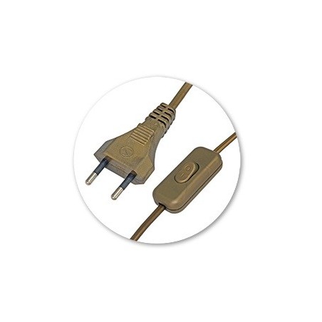 Commel Priključni kabel za rasvjetna tijela sa sklopkom - 0128