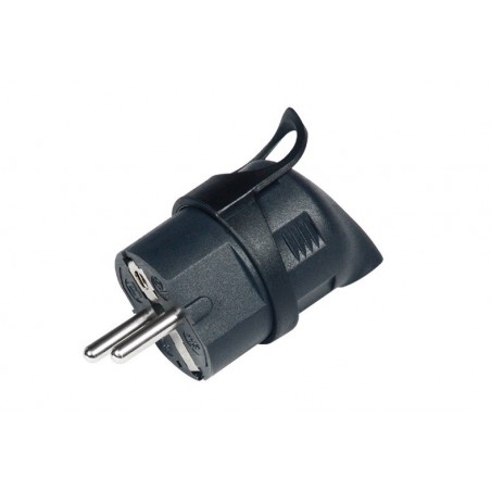 Commel  utikač kutni s kontaktom za uzemljenje 290-202