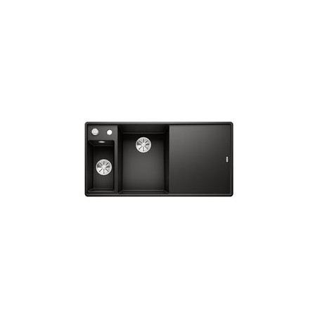 BLANCO AXIA III 6 S-F InFino sudoper daska staklo bazen desno