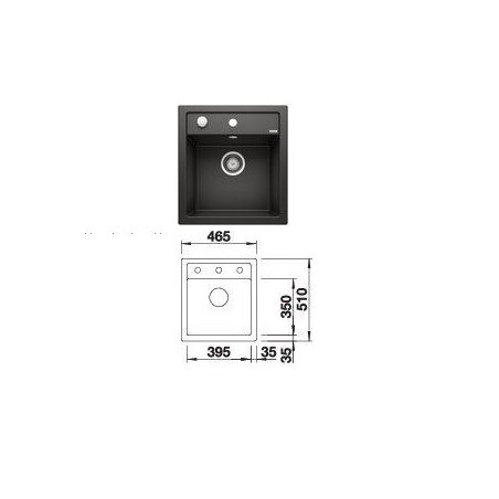 BLANCO sudoper DALAGO 45-F  525870