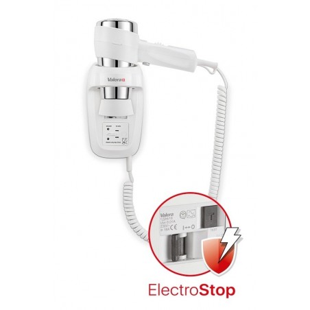 Valera Action Protect 1600 Shaver hotelsko sušilo za kosu, Bijelo/krom