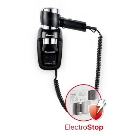 Valera Action Protect 1600 Shaver hotelsko sušilo za kosu, Crno/krom