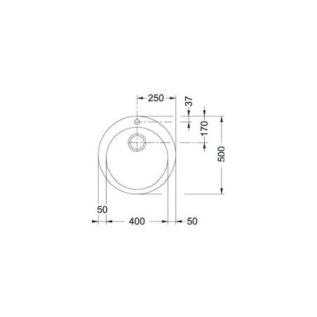 Franke Single 1 sudoper TECTONITE