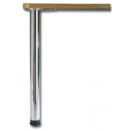 .Noge za stol 710mm,+30mm podesiv, 1GT 4kom ø 60mm čelik boja aluminija