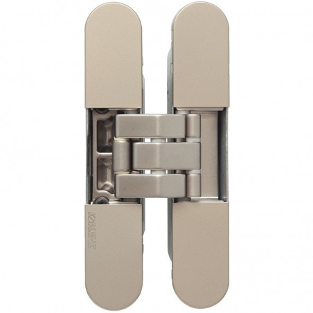 Spojnica za vrata K2000 TWIST, zamak, poniklano mat