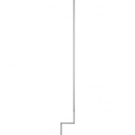 GEZE OL90N/OL95 šipka s ručicom, trn 15 mm, dulj. 1400 mm aluminij bijeli RAL 9016