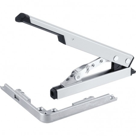 GEZE ručka s kutnim prijenosom OL90N/OL95, zamah 54 mm, aluminij bijeli RAL 9016