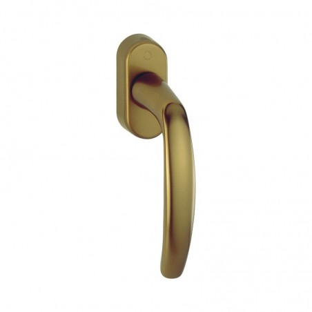 Hoppe Atlanta poluoliva Secustik 90°,  trn 7 x 35 mm, brončano eloksirano