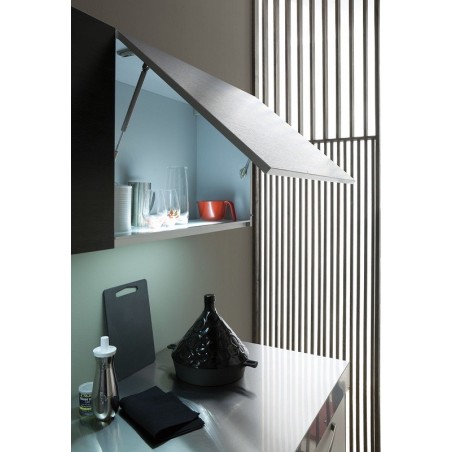 L & S LED svjetlosna polica Paris, 762mm, 4000K, efekt nehrđajućeg čelika