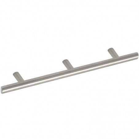Ručkica Eibonie, ø 12 mm, raz. rupa 1040 mm, šir. 1100 mm, četkani neh. čel.