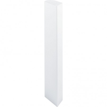 Profil Aktor za ugradnju aparata, C-Profil vertik., dulj.600 mm, bijela RAL 9010