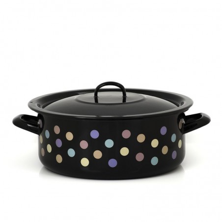 Metalac plitka posuda PASTELNE TUFNE 28cm/7lit