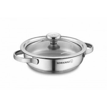 Korkmaz Minika inox posuda za omlet, 14 cm