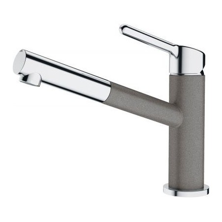 Franke Orbit-D kuhinjska slavina, krom / fragranit