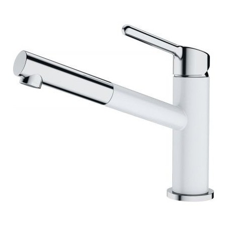 Franke Orbit-D kuhinjska slavina, krom / fragranit