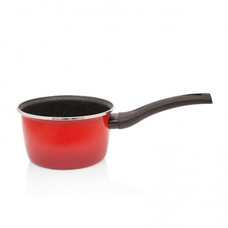 Metalac POSUDA DUBOKA GRANIT INDUCTION 1 RUČKA 16cm CRVENA