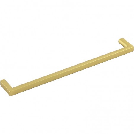 Ručkica Basic razmak rupa 320 mm, Š 328mm, lijevani cink, zlatno mat lakirana
