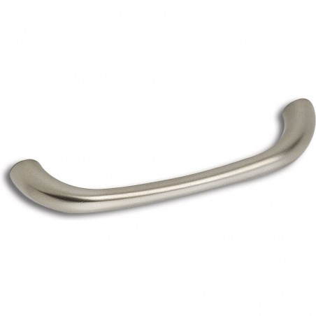 Ručkica Limnos razm. rupa 128 mm, šir. 140 mm, lijev. cink, poniklano mat