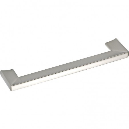 Ručkica Balta, razm. rupa 96 mm, Š 104 mm, cink, poniklano fino brušeno