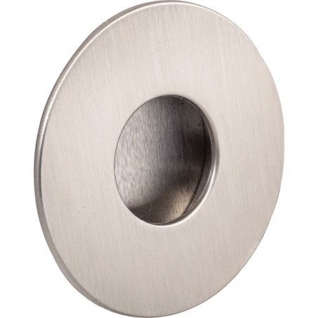 Ukopna ručkica Geometric okrugla ø 70 mm, upušt. ø 45 mm, cink ef. nehr. čelika