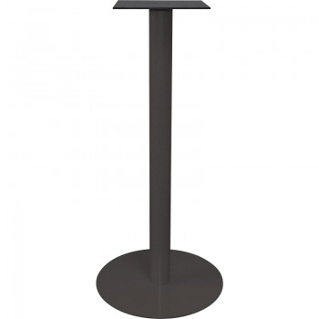 Postolje za barski stol Pegasus R - čelik crno obložen