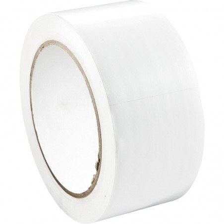 PVC ljepljiva traka za cijevi za nape/ventilatore, 50 mm širine, kolut 33 m, bijela