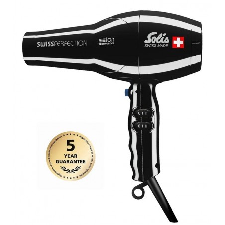 SOLIS Swiss Perfection - sušilo za kosu crno