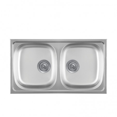 Metalac inox usadni sudoper Luna Flex 2D Ø90
