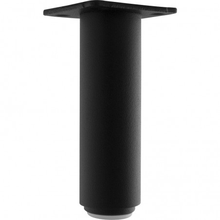 Dekorativna noga ø 30 mm, duljina 120 mm, aluminij crni