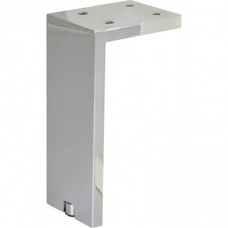 Nogica za namještaj Fonda 150 x 10 mm, duljina 150 mm, aluminij kromirani