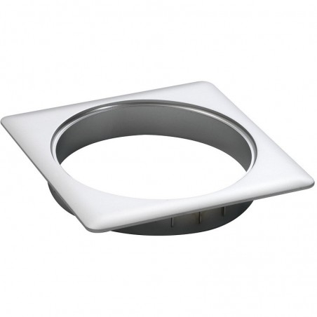 Ugradni okvir Netbox Point, 90 x 90 mm, V 2,5 mm, kromirano mat