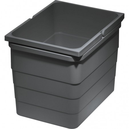 NINKA kanta za smeće eins2vier/eins2fünf, 12L, ŠxVxD: 230x220x306mm tamno s.