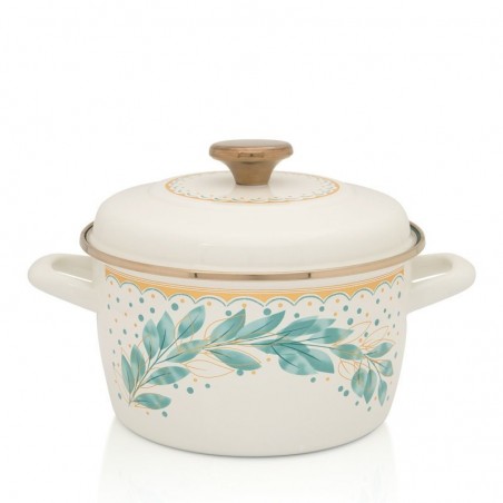 Metalac POSUDA DUBOKA IMPERIAL DEKOR GREEN LINE 20cm / 3,50lit