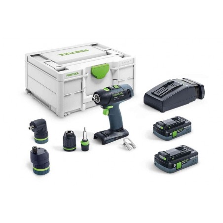 Festool T 18+3 HPC 4,0 I-Set baterijski zavijač/bušilica