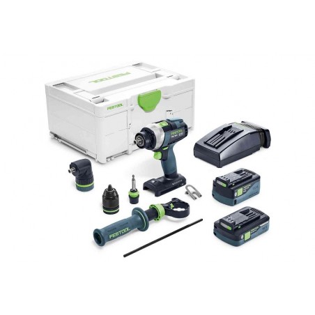 Festool TDC 18/4 5,2/4,0 I-Set baterijski zavijač/bušilica