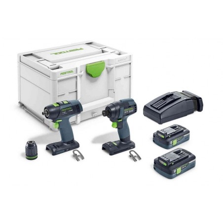 Festool TID 18 HPC 4,0 I-Set T18 baterijski zavijač/bušilica