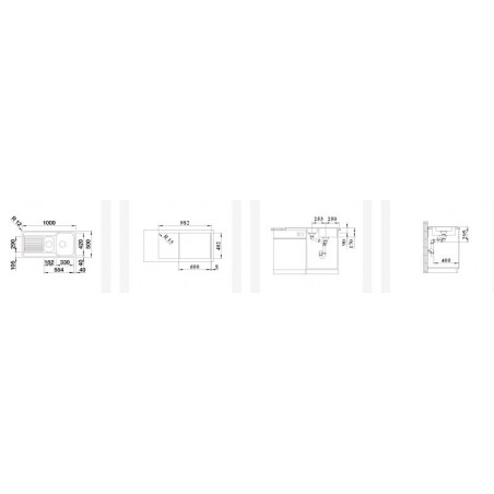 BLANCO TIPO ll 6 S INOX sudoper 526620