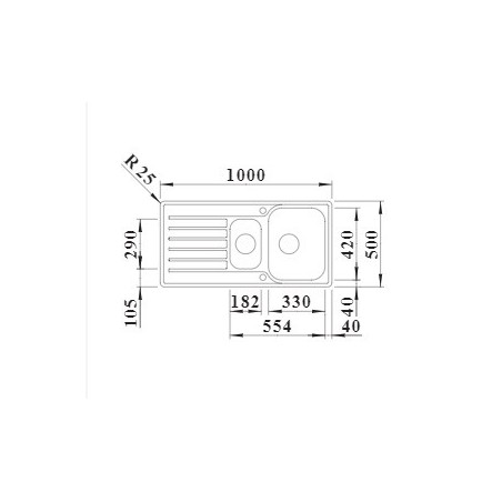 BLANCO LANTOS II 6 S-IF INOX sudoper 526628