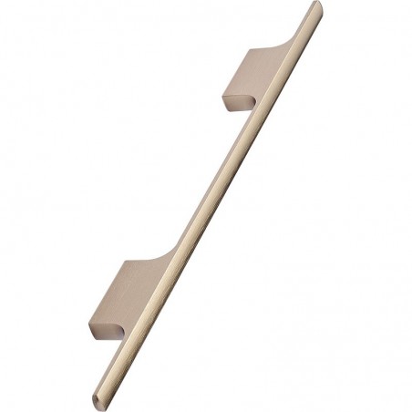 Ručkica Tau širina 286 mm, aluminij mesing četkana