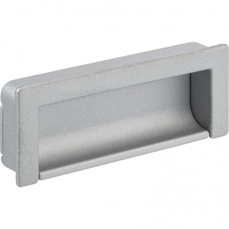 Ukopna ručkica Pyrene, šir. 108 mm, upuštanje 104 x 38 mm, cink, krom. mat