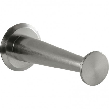 Vješalica za kapute Medellot, pločica ø 30, dubina 73, aluminij poniklani