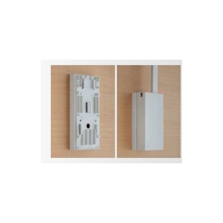 Distantni okvir za garderobni lift 3T, V 20mm, plastika bijela