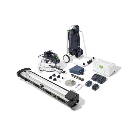 Festool KSC 60 5,2 I-UG-Set Baterijska preklopno-potezna kružna pila