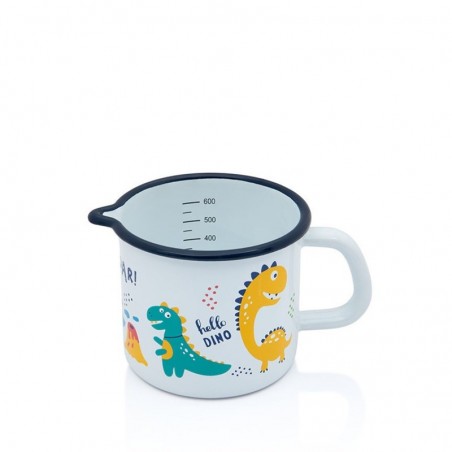 Metalac lončić sa kljunom DINO BOY 10cm/0,8lit