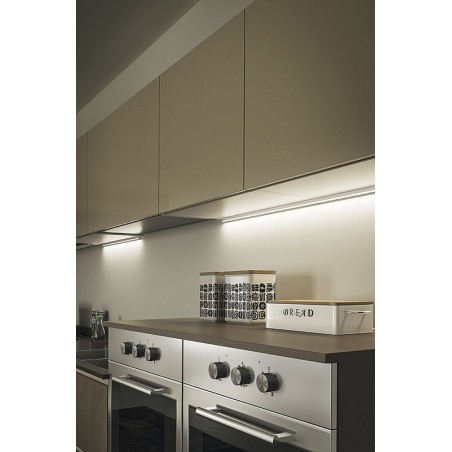 L & S Svjetiljka Lugano Touch 3,9W, prirodno bijela, 450mm, eloksirana