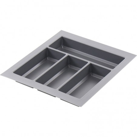 AGOFORM umetak za pribor za jelo Classico, ŠK 450 mm, dubina 440 mm, tamno sivi