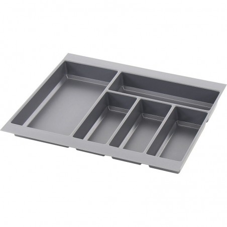AGOFORM umetak za pribor za jelo Classico, ŠK 550 mm, dubina 440 mm, tamno sivi