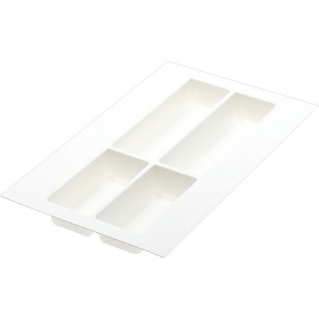 AGOFORM umetak za pribor za jelo Classico, ŠK 350 mm, dubina 490 mm, bijeli