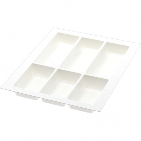 AGOFORM umetak za pribor za jelo Classico, ŠK 450 mm, dubina 490 mm, bijeli
